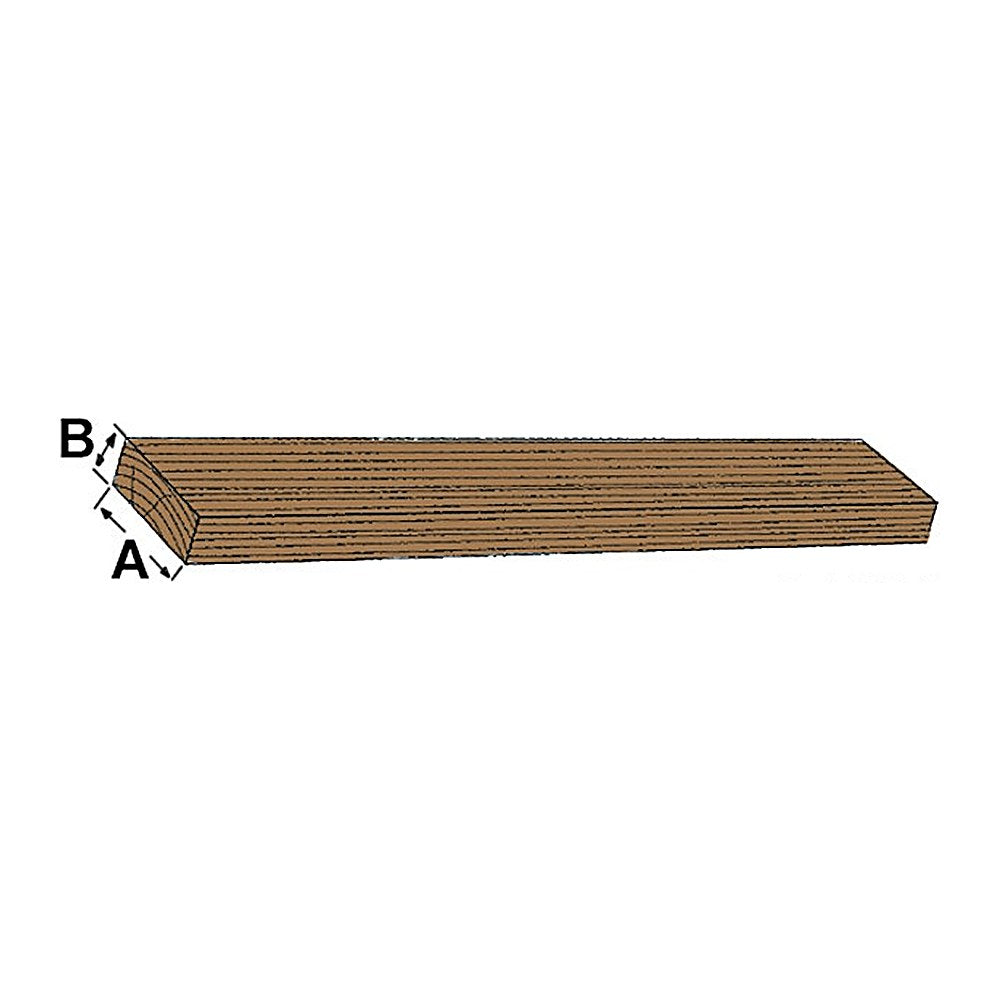 ARC Teak strip 100x10x2000 mm - foto originale Osculati Srl