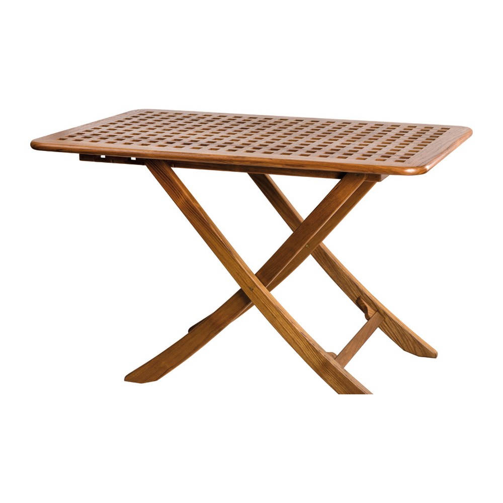 ARC Foldable teak table 125x80 cm - foto originale Osculati Srl