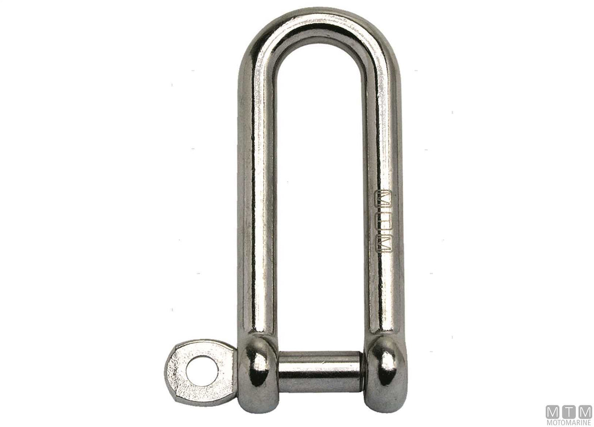 Long shackle Ø5 mm AISI 316 stainless steel M-CARD - original photo Motomarine Srl