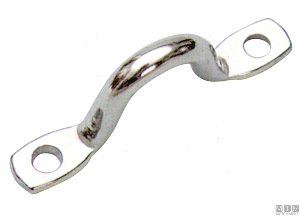 Stainless steel loop L40 mm Ø4 mm AISI 316 - original photo Motomarine Srl