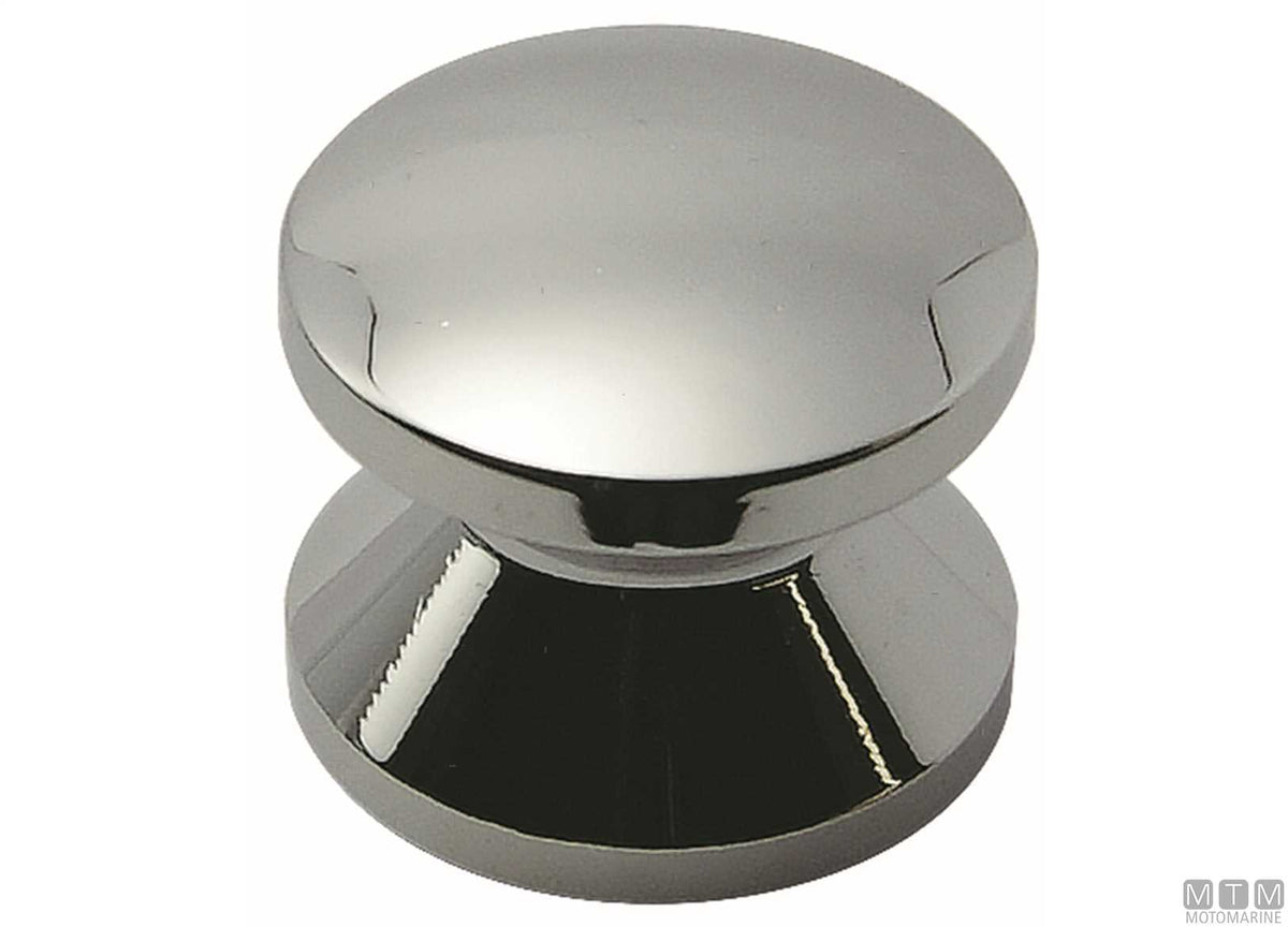 Knob Ø23 mm in chrome-plated brass - original photo Motomarine Srl