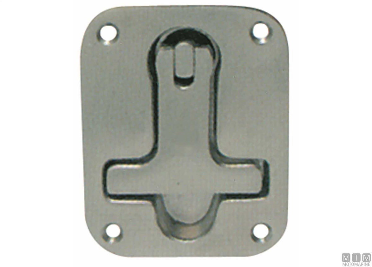 Q2 compression latch 75x97 mm stainless steel 316 - original photo Motomarine Srl