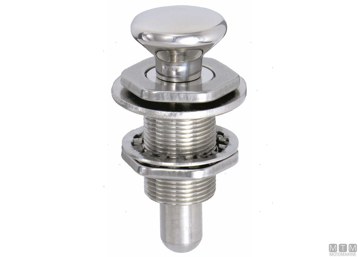 Spring latch for lockers pin-latch stainless steel 316 - original photo Motomarine Srl