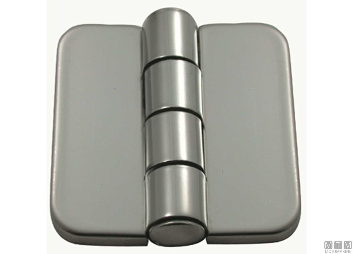 Covered butt deck hinge 36x36 mm, 316 stainless steel - original photo Motomarine Srl