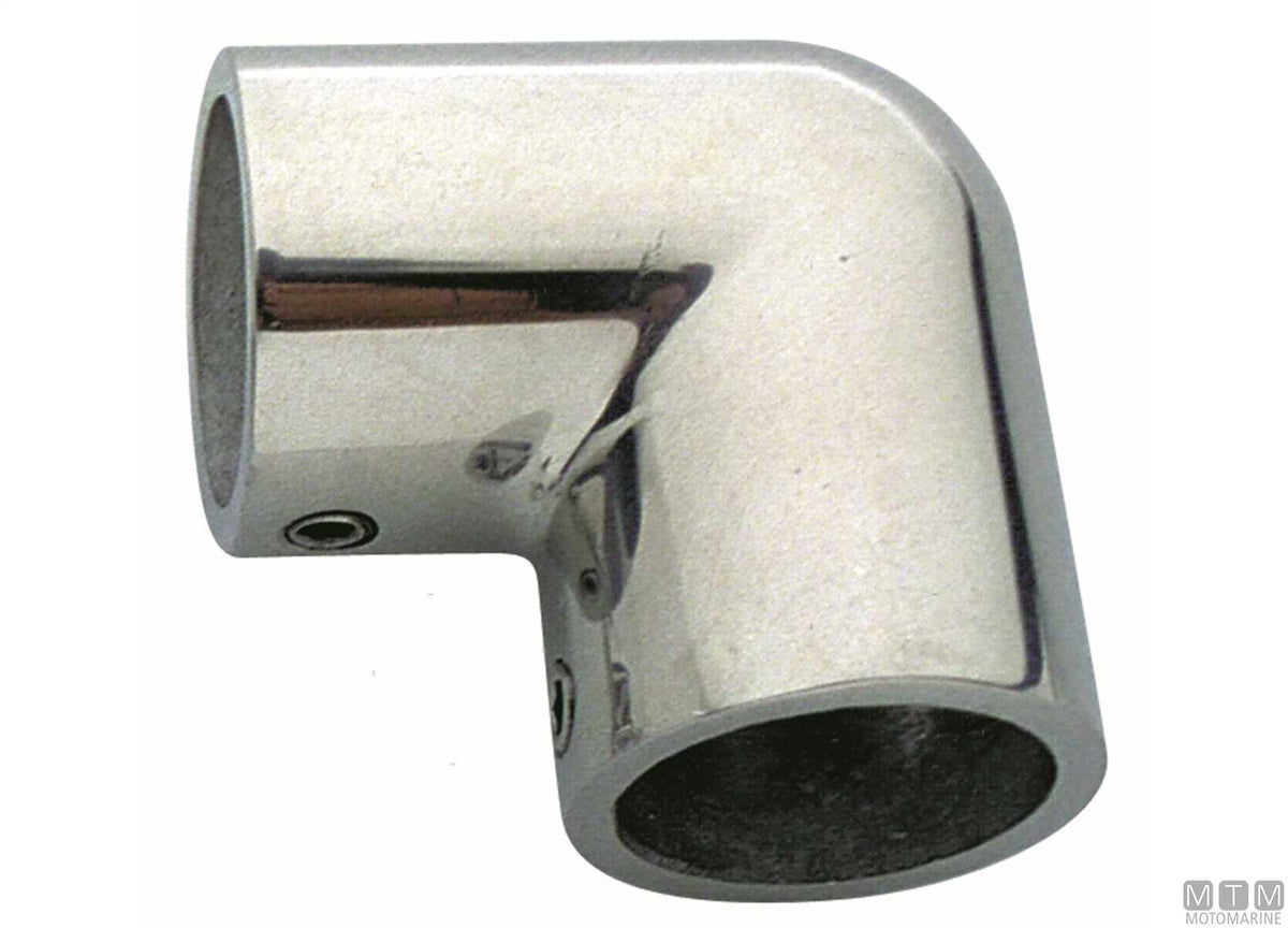 L-joint Ø25 mm stainless steel 316 - original photo Motomarine Srl