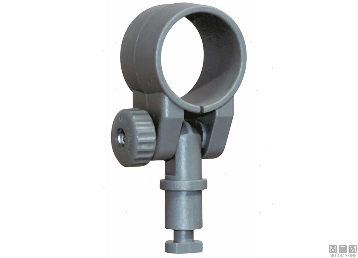 Clamp-on oarlock, 35 mm opening, grey - original photo Motomarine Srl
