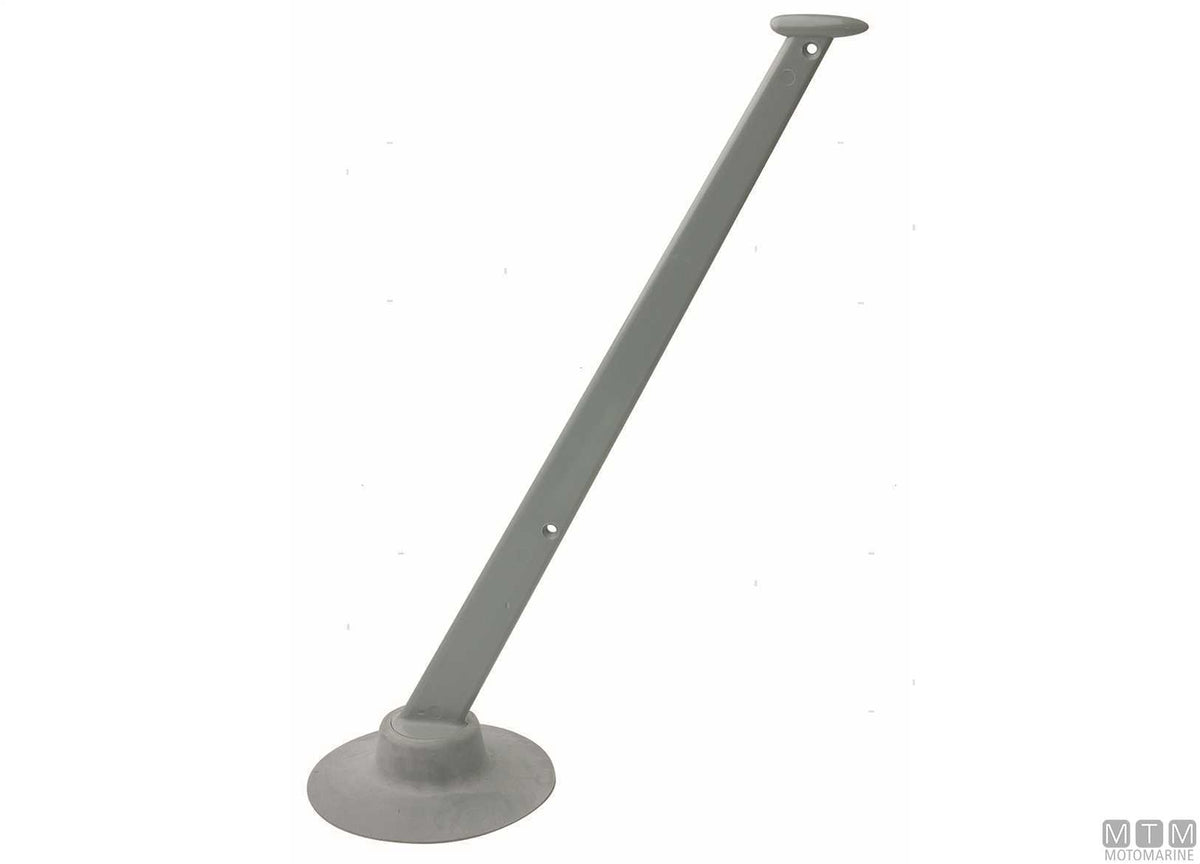 Flagpole base in grey rubber - original photo Motomarine Srl