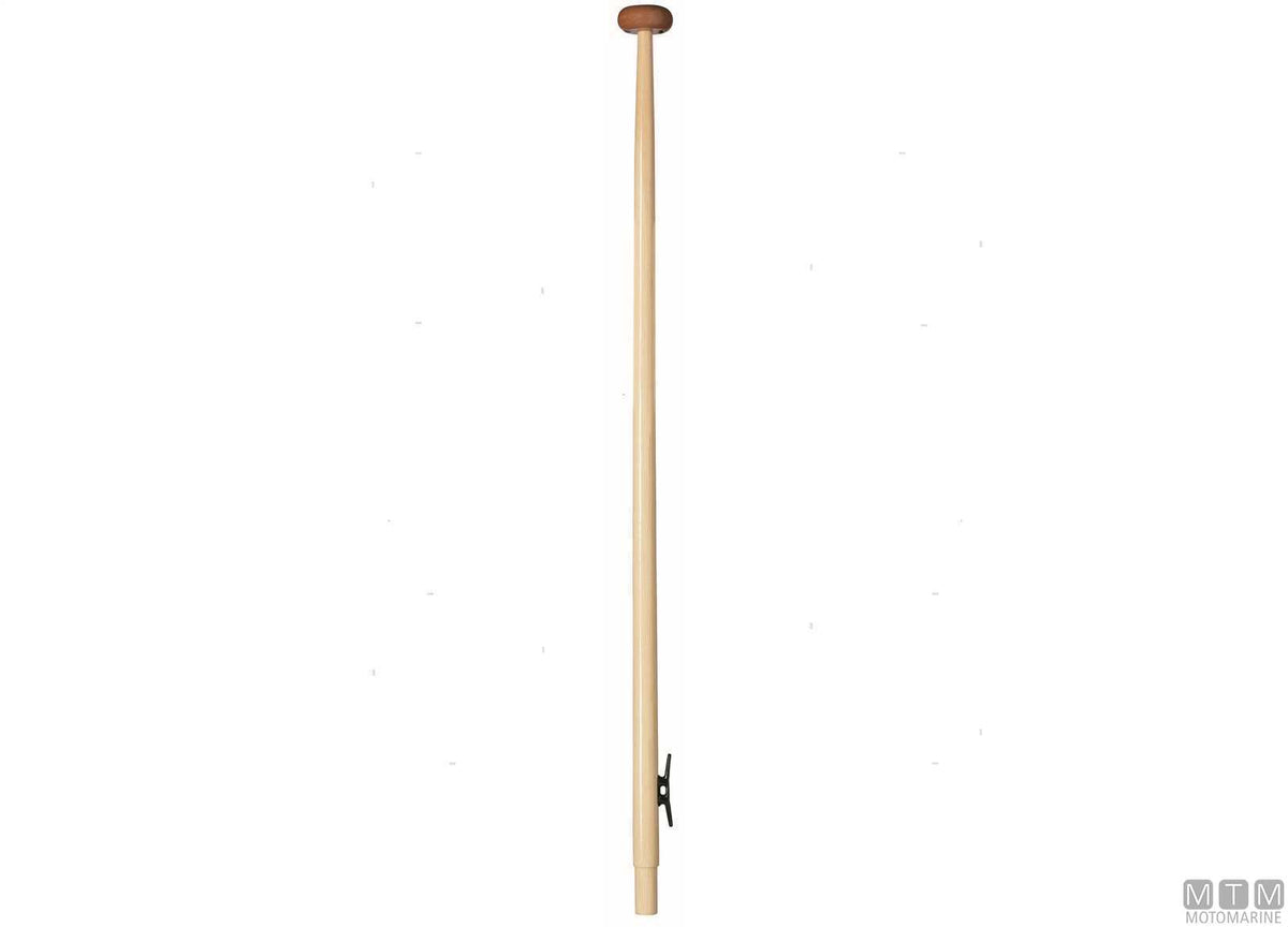 Lahna flagpole H600 mm in Finnish pine - original photo Motomarine Srl