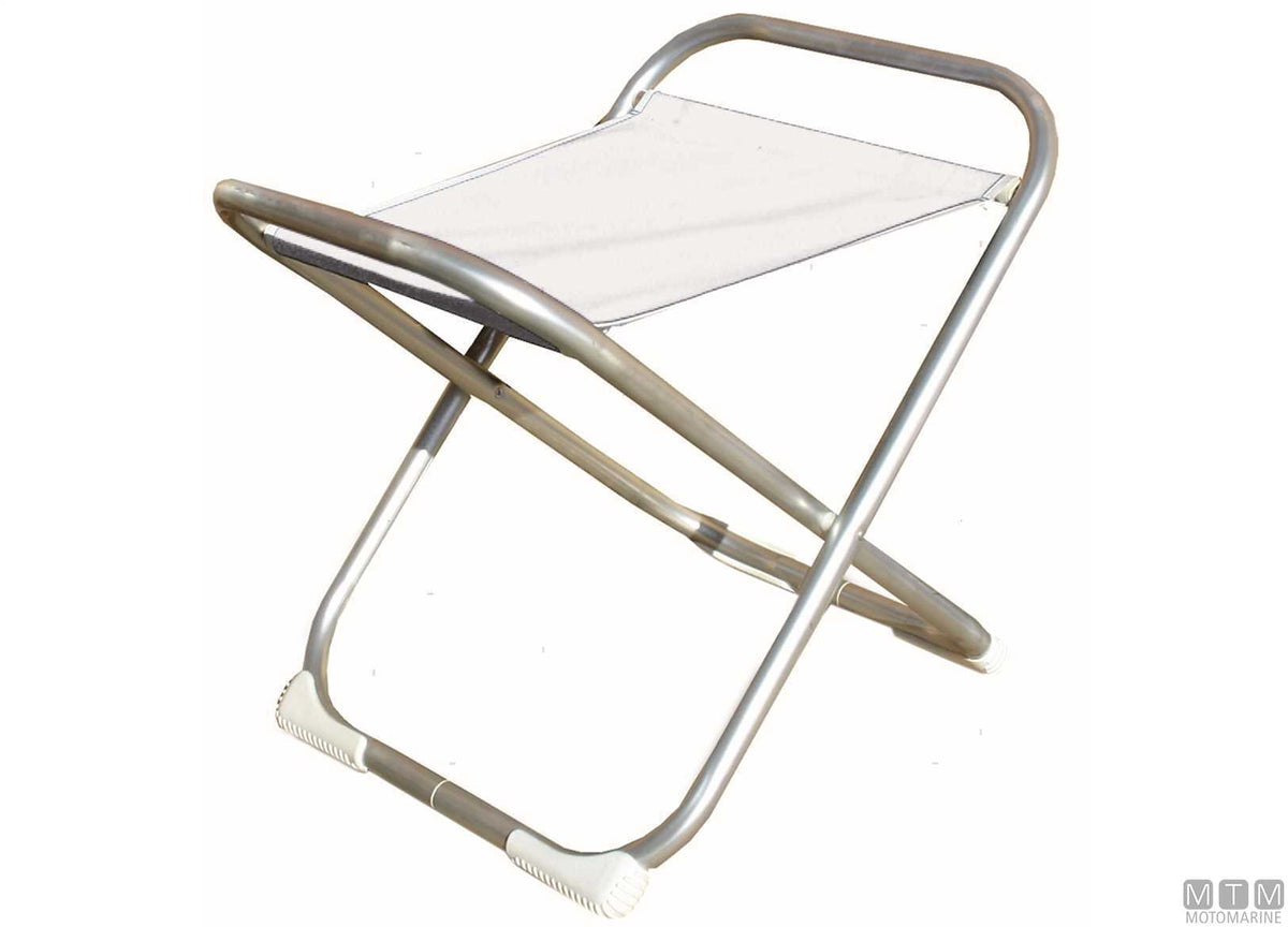 Forma Marathon M700 stool, navy blue, aluminium - original photo Motomarine Srl