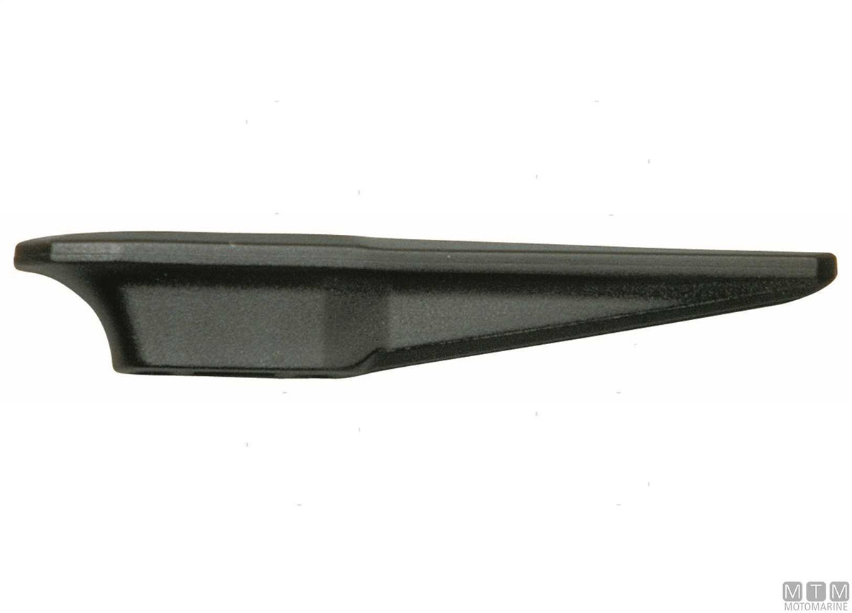 Jam cleat 155 mm, black plastic - original photo Motomarine Srl