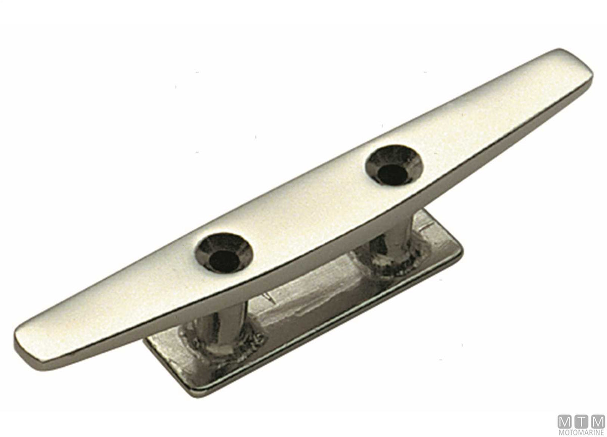 Thin cleat 200 mm stainless steel 316 - original photo Motomarine Srl