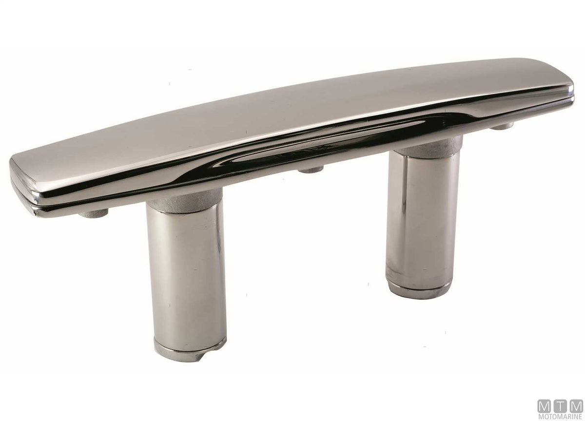 Retractable cleat F-Line 260 mm in AISI 316 stainless steel - original photo Motomarine Srl