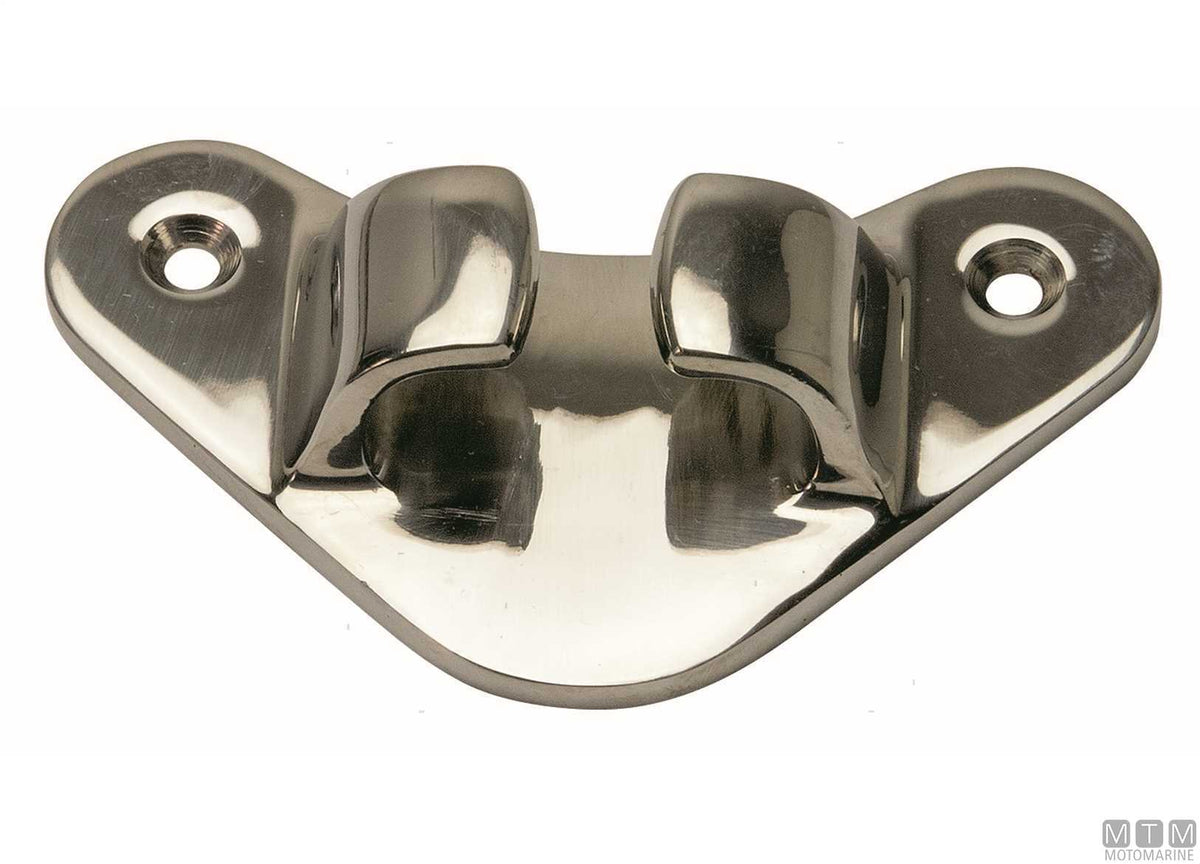 Bow fairlead 107x65 mm in stainless steel 316 - original photo Motomarine Srl