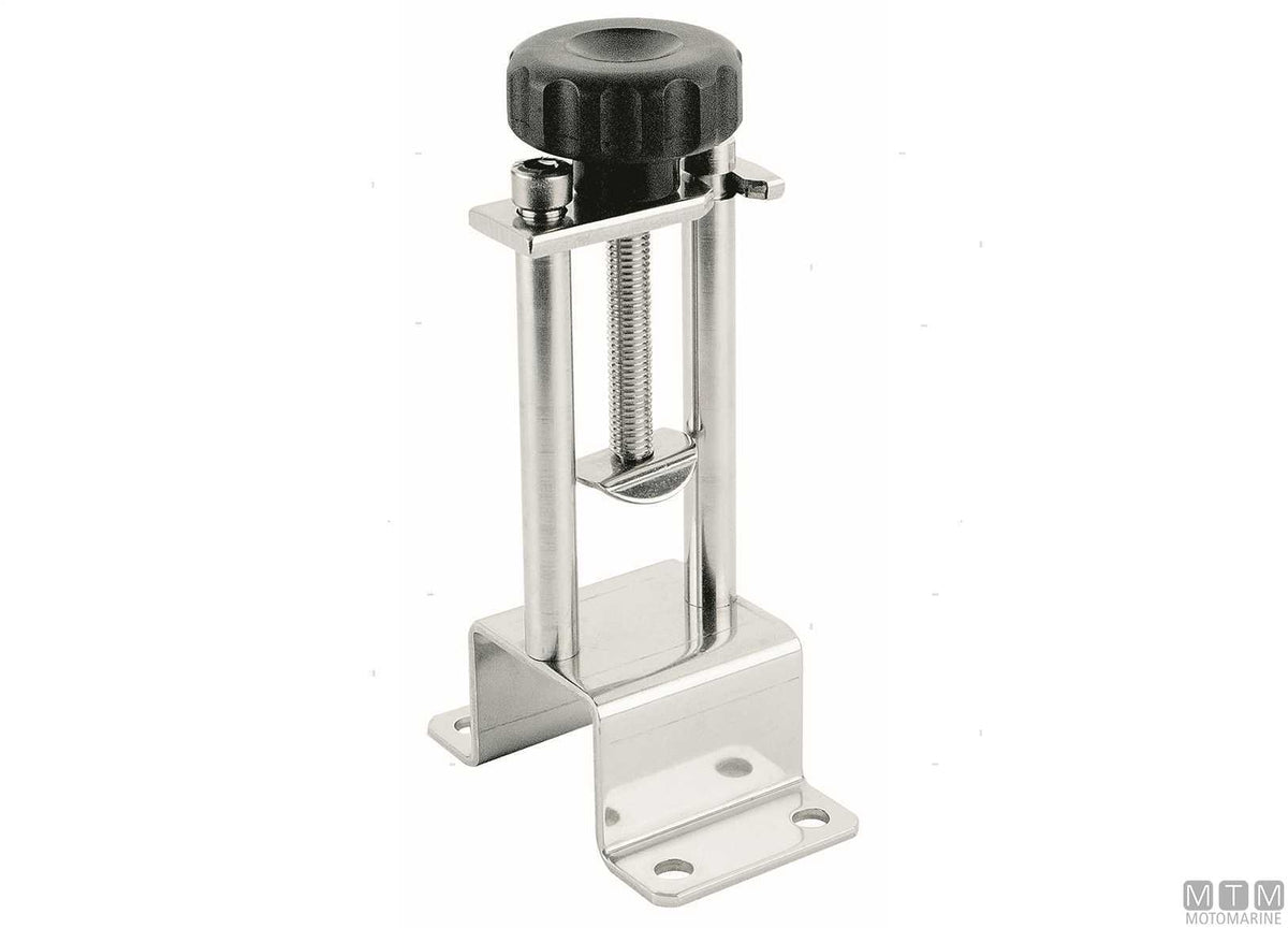 Fixed chain fairlead Rising 1, 250 mm, in AISI 316 stainless steel - original photo Motomarine Srl