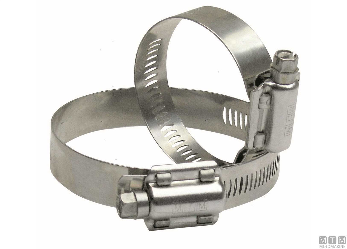 Hi Torque hose clamp 157-178 stainless steel 316 - original photo Motomarine Srl