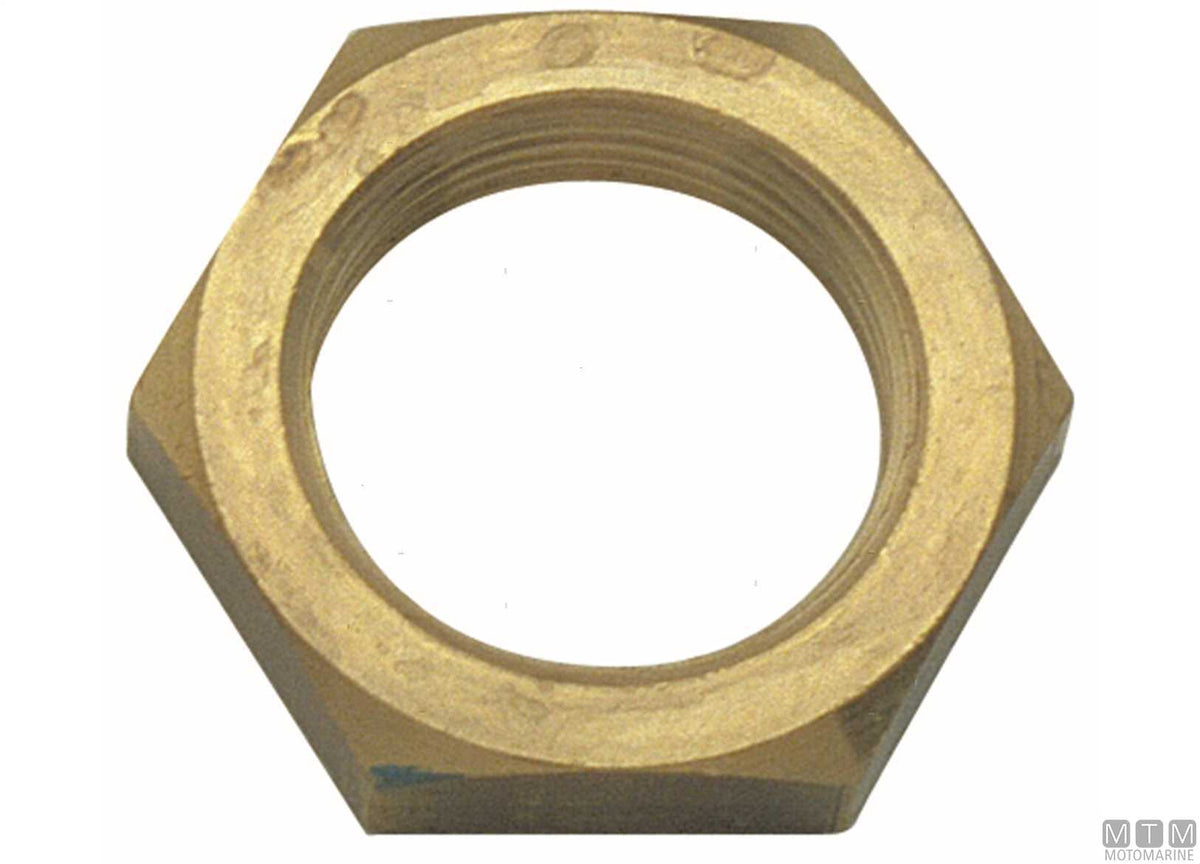 Hex nut 1/2" brass - original photo Motomarine Srl