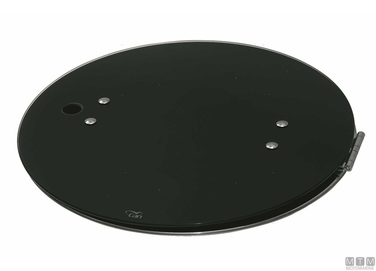 Spherical sink 300x180 mm stainless steel 18/8 with lid - original photo Motomarine Srl