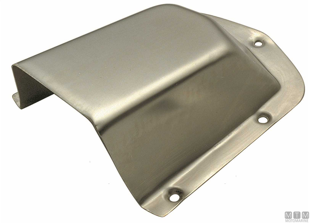 Air vent 130x120 mm, stainless steel - original photo Motomarine Srl