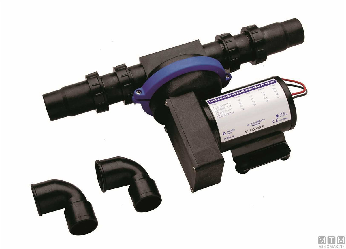 Ocean Waste black water pump 32L 12V - original photo Motomarine Srl