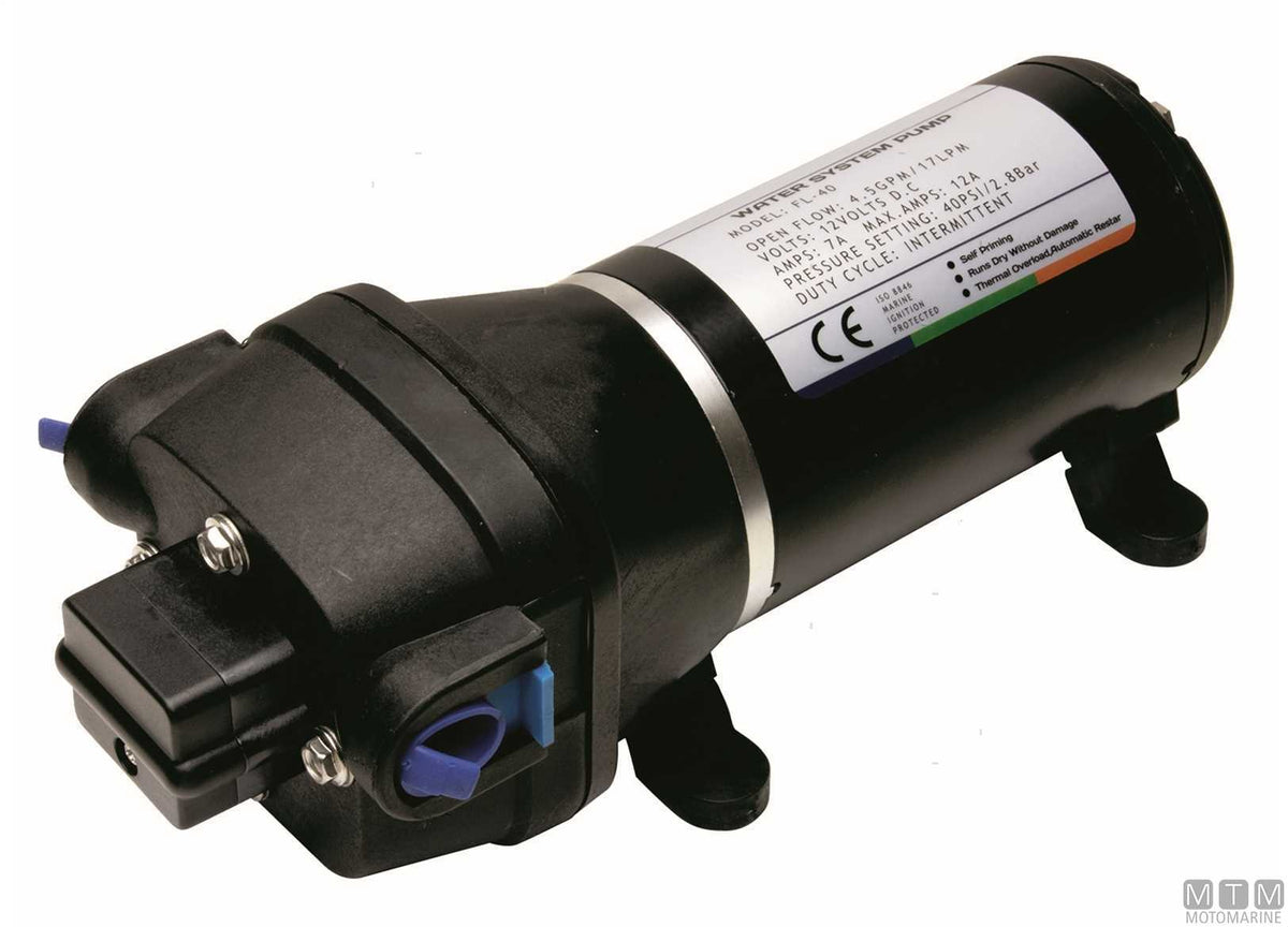Colflo Midi pressure water pump 10 L 12 V - original photo Motomarine Srl