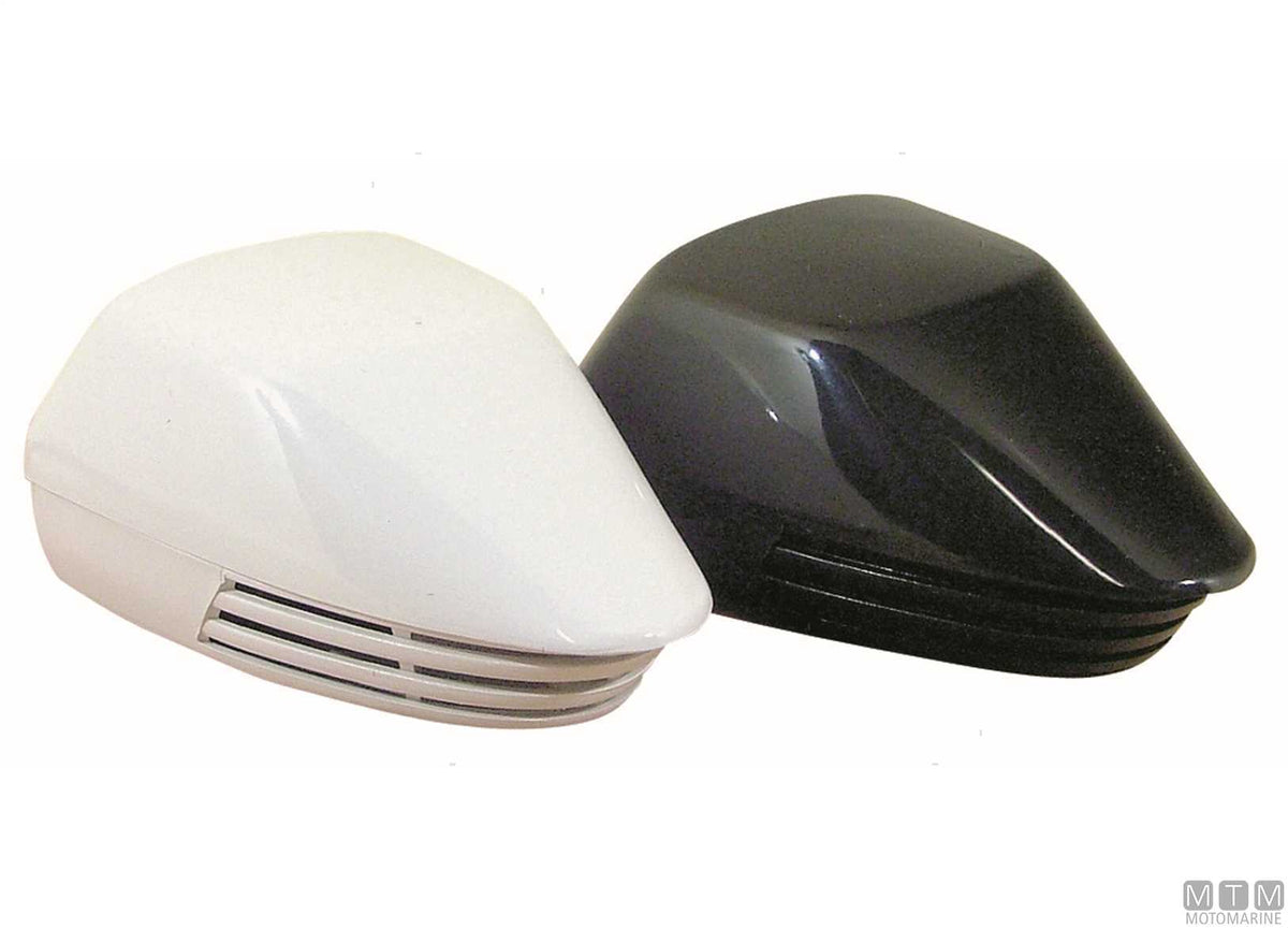 Mouse horn 12V black ABS - original photo Motomarine Srl