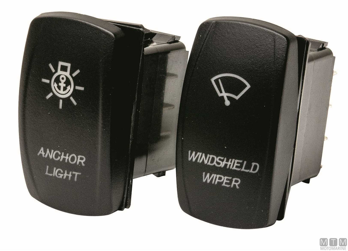 ON-OFF switch Anchor Light 20 A 4 terminals - original photo Motomarine Srl