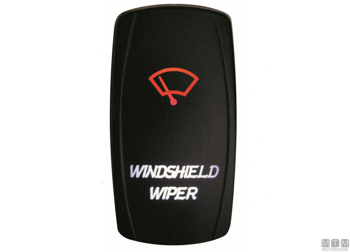 ON-OFF-ON switch windshield wiper 20A 8 terminals - original photo Motomarine Srl