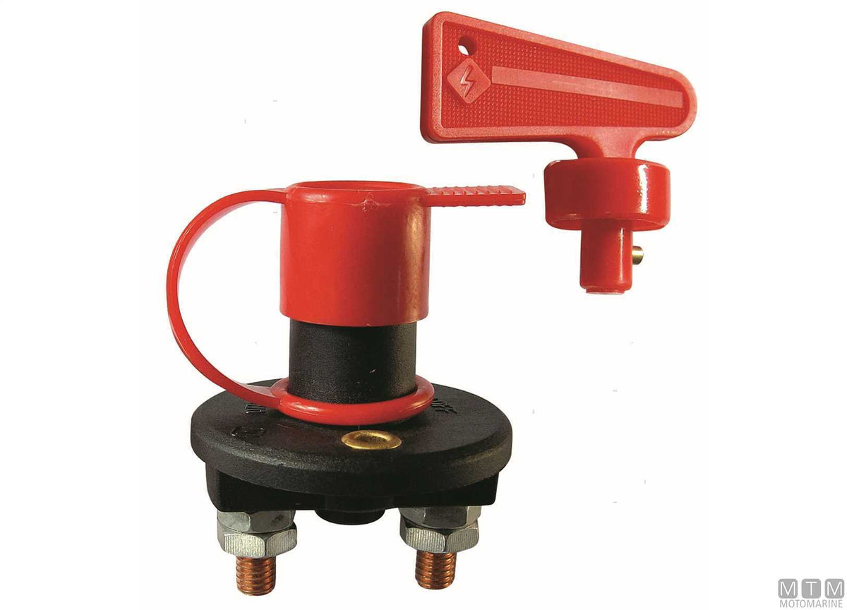 Battery disconnect switch MTM 100 A - original photo Motomarine Srl