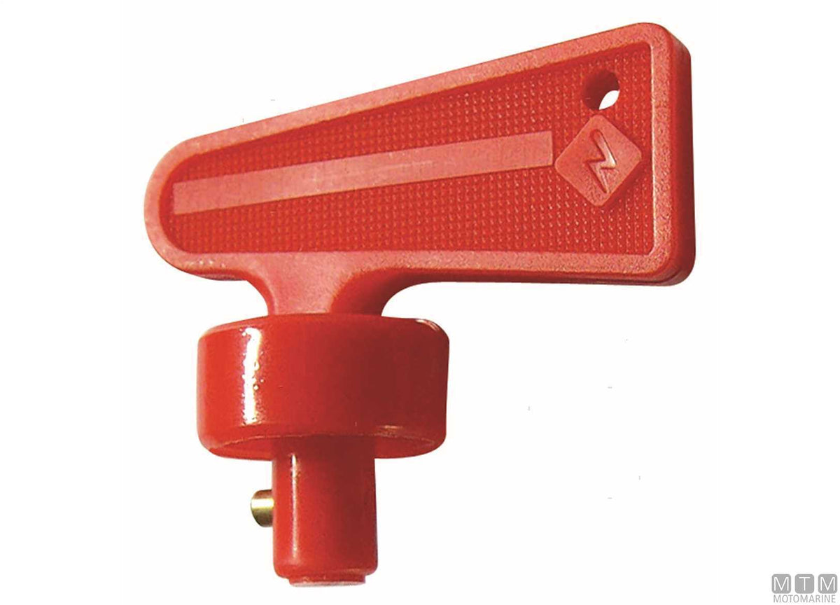 Spare key for battery disconnect switch 2103000 with cap - original photo Motomarine Srl