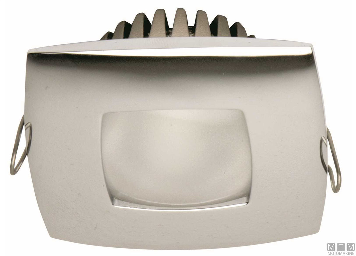 LED spotlight FS Sextans-QB 95x95 mm - original photo Motomarine Srl