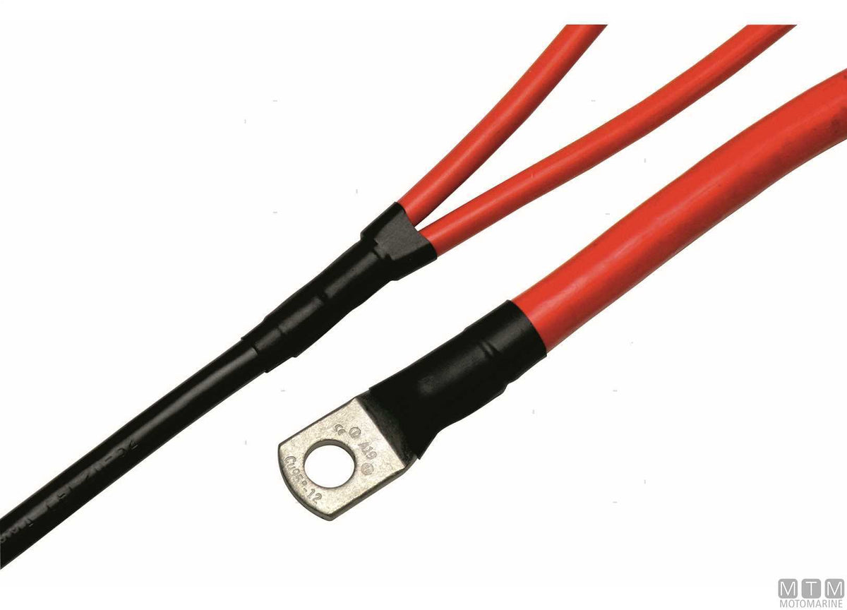 Termoblock red heat-shrink sleeve 3.2-6.4 mm 10 m - original photo Motomarine Srl