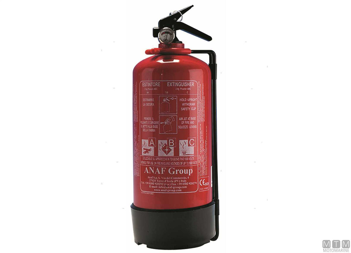 MED fire extinguisher PS3-HX ABC 3 kg - original photo Motomarine Srl