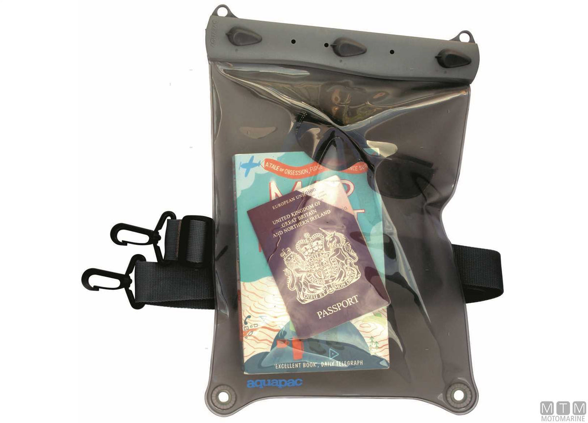 Aquapac 658F waterproof case for tablet 7-8.3” - original photo Motomarine Srl