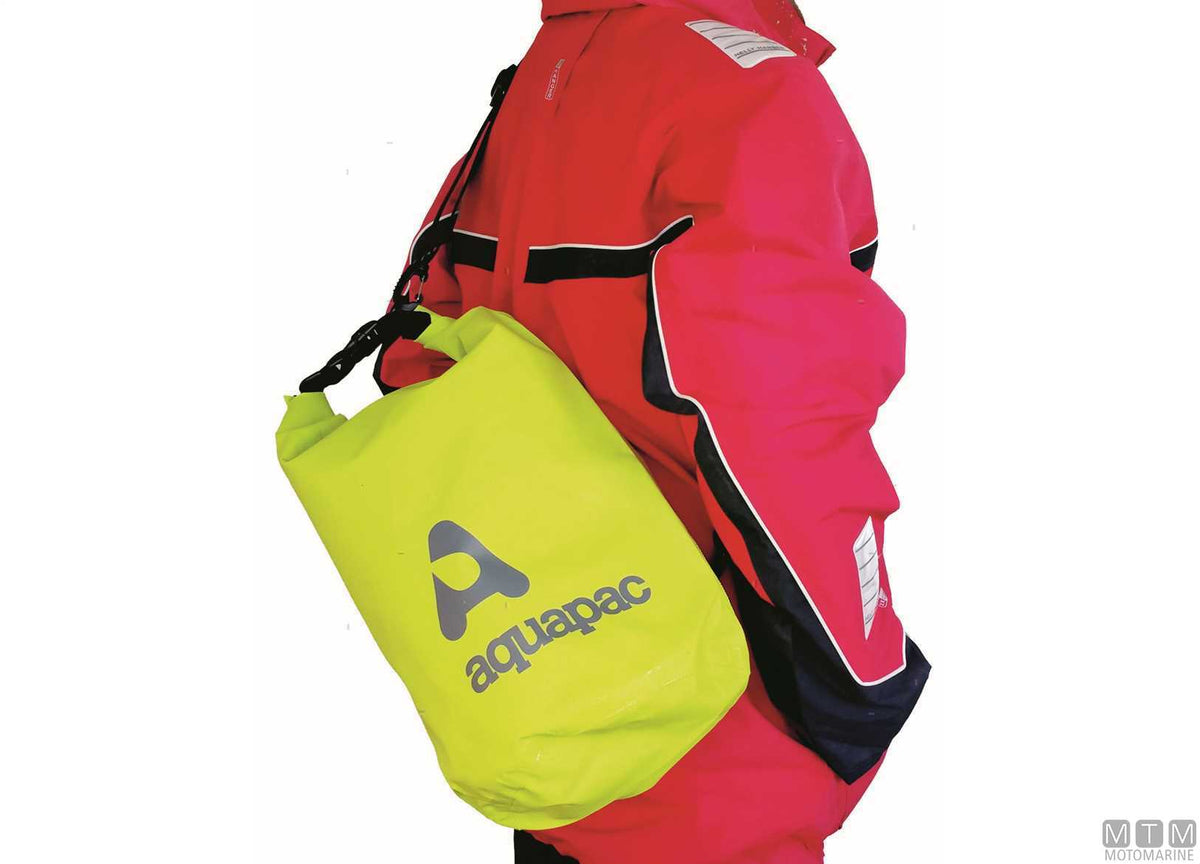 Aquapac Drybag Waterproof Bag 15 L Lime - original photo Motomarine Srl