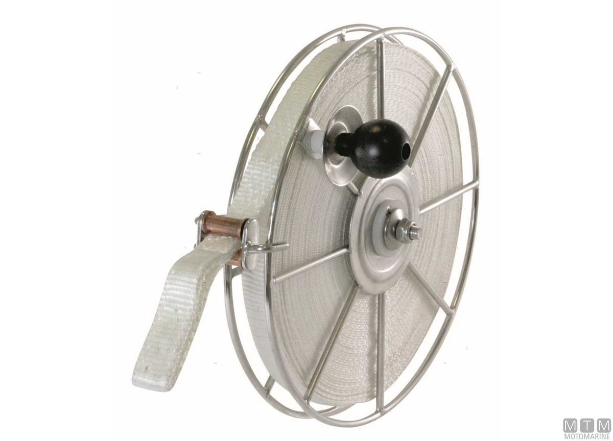 Sternroller Mooring Reel MTM mooring winder 30 m - original photo Motomarine Srl
