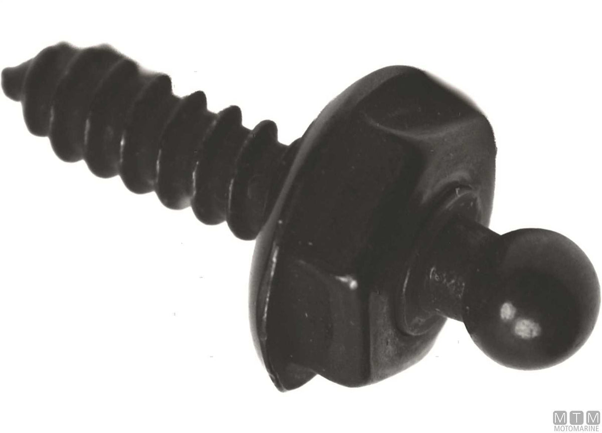 LOXX biting screw 16 mm black chrome - original photo Motomarine Srl