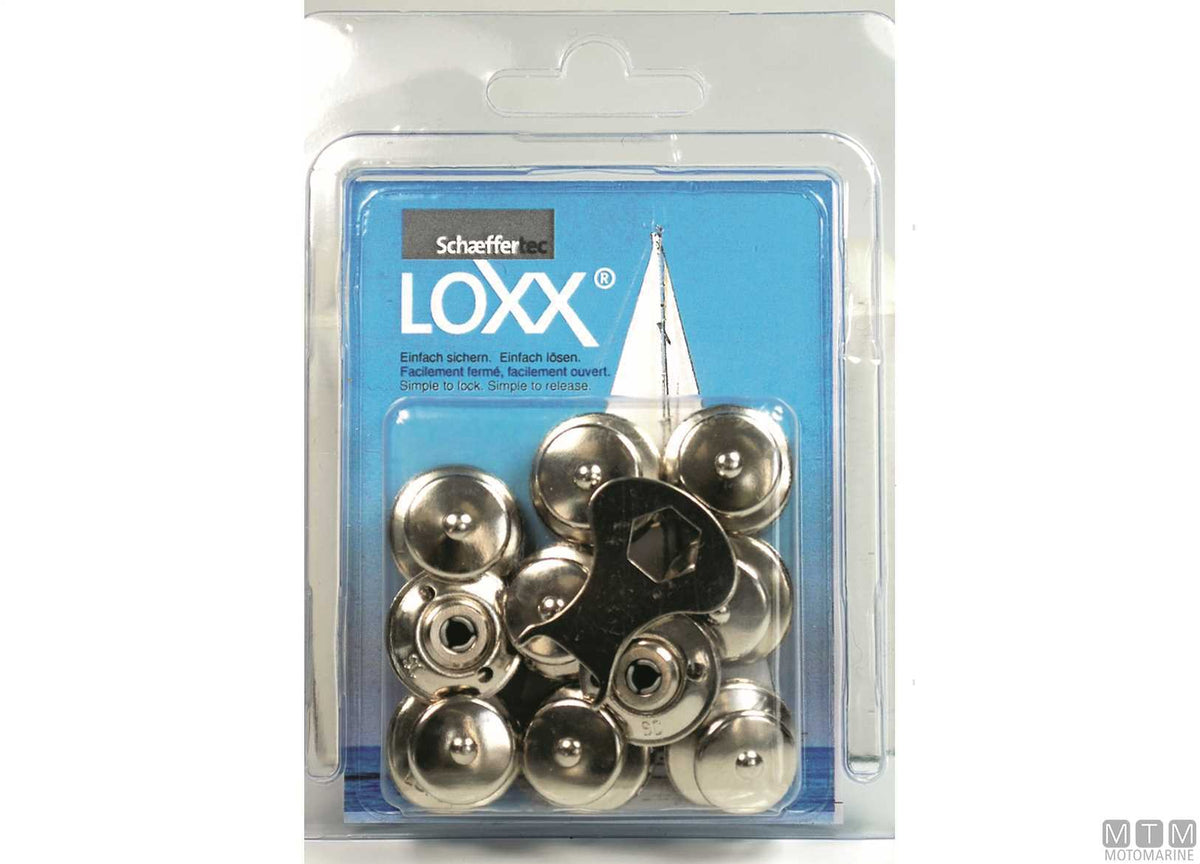 LOXX buttons set 10 pcs - original photo Motomarine Srl