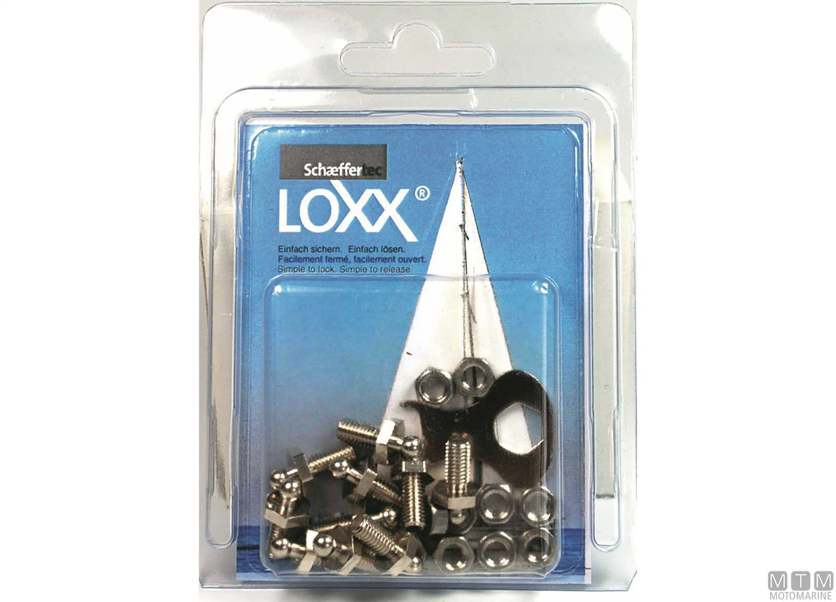 LOXX screws M5x10 mm set 10 pcs - original photo Motomarine Srl