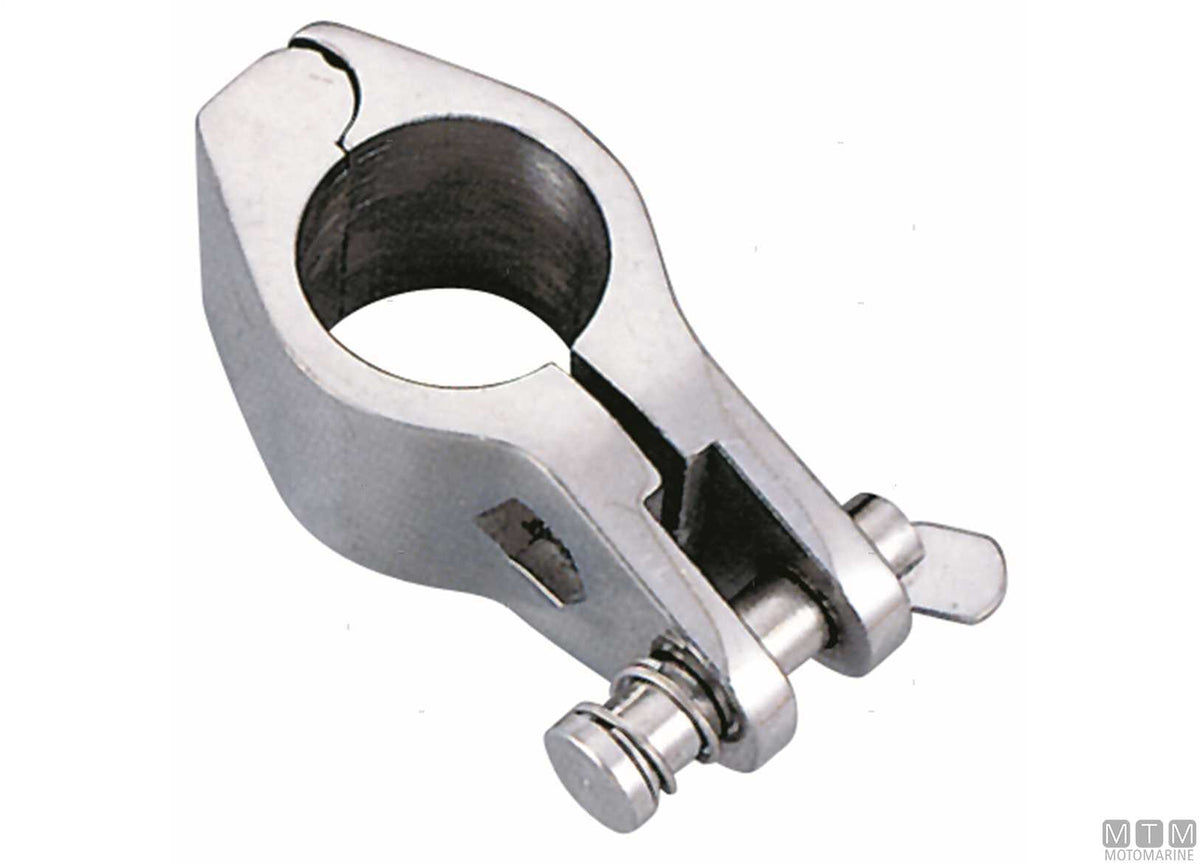 TAS openable joint in stainless steel for bimini tops Ø30 mm - original photo Motomarine Srl