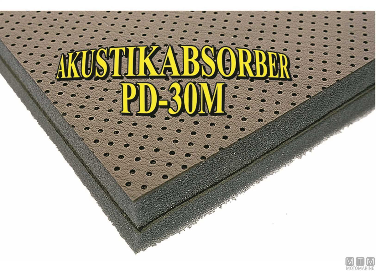 Akustikabsorber sound/thermal insulation panel 120x100 cm - original photo Motomarine Srl