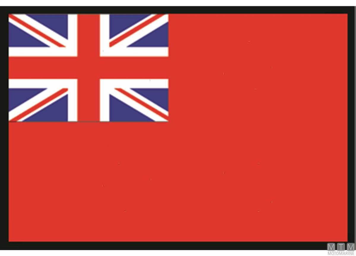 Great Britain flag 20x30 cm - original photo Motomarine Srl