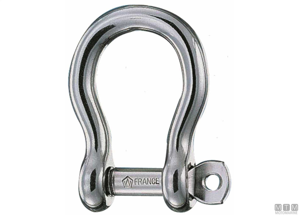 Wichard omega shackle Ø10 mm stainless steel 316 - original photo Motomarine Srl