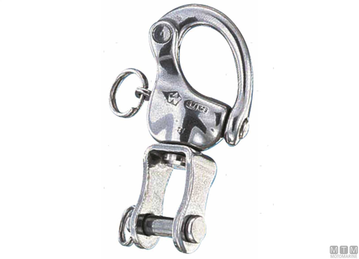 Wichard quick release snap shackle with shackle L90 mm stainless steel 316 - original photo Motomarine Srl