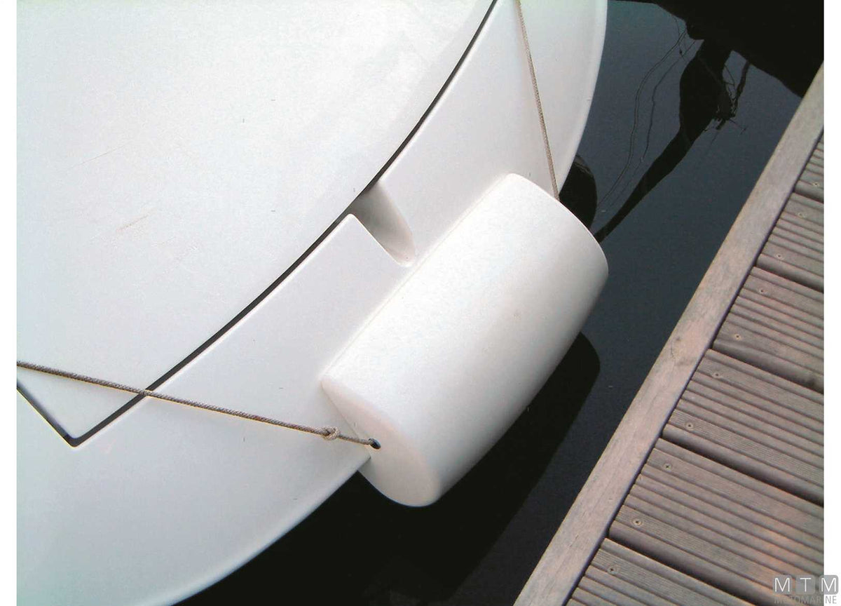 Safe stern fender blue 66x28 cm - original photo Motomarine Srl