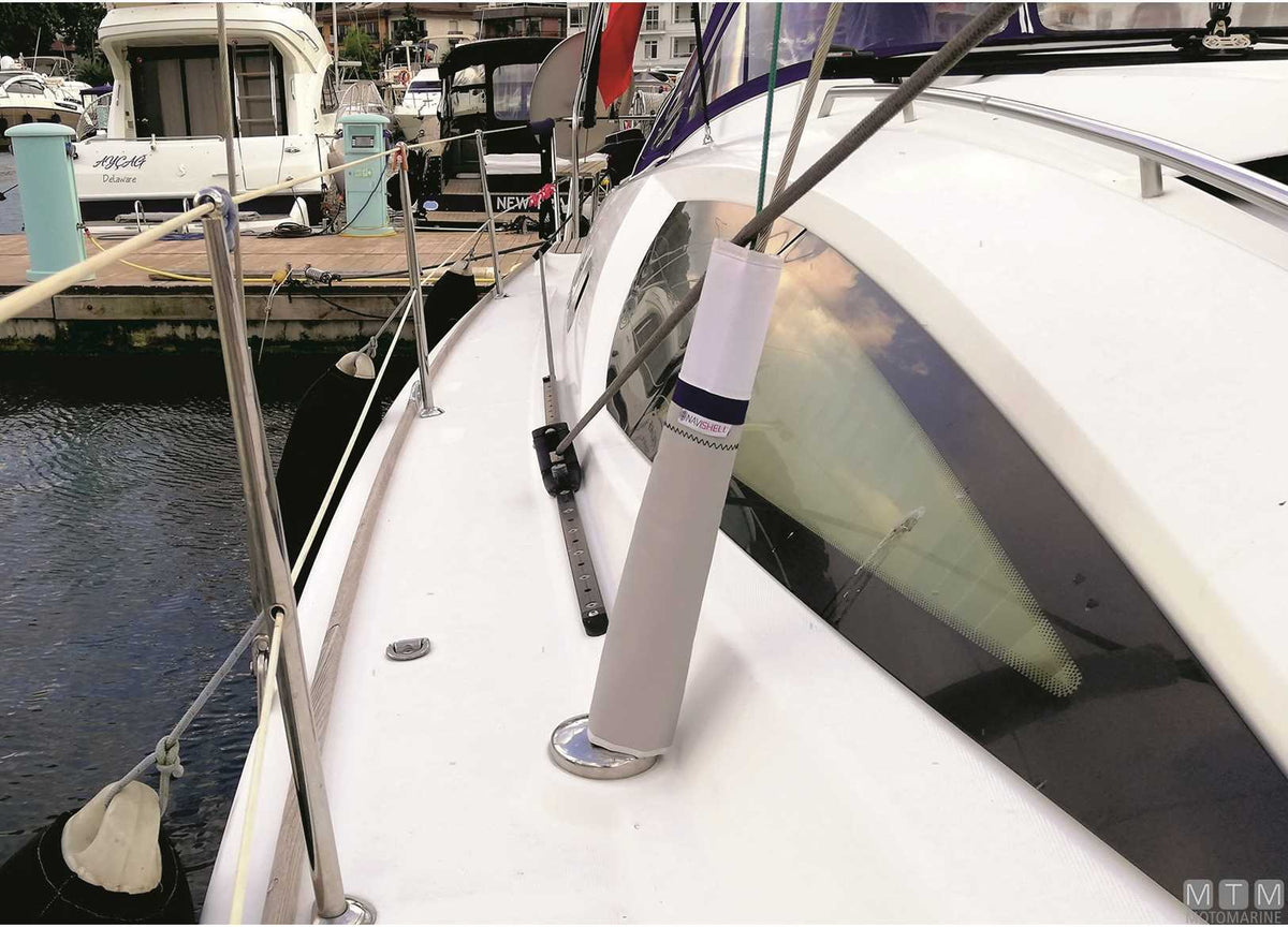 Navishell turnbuckle cover L37 cm grey - original photo Motomarine Srl