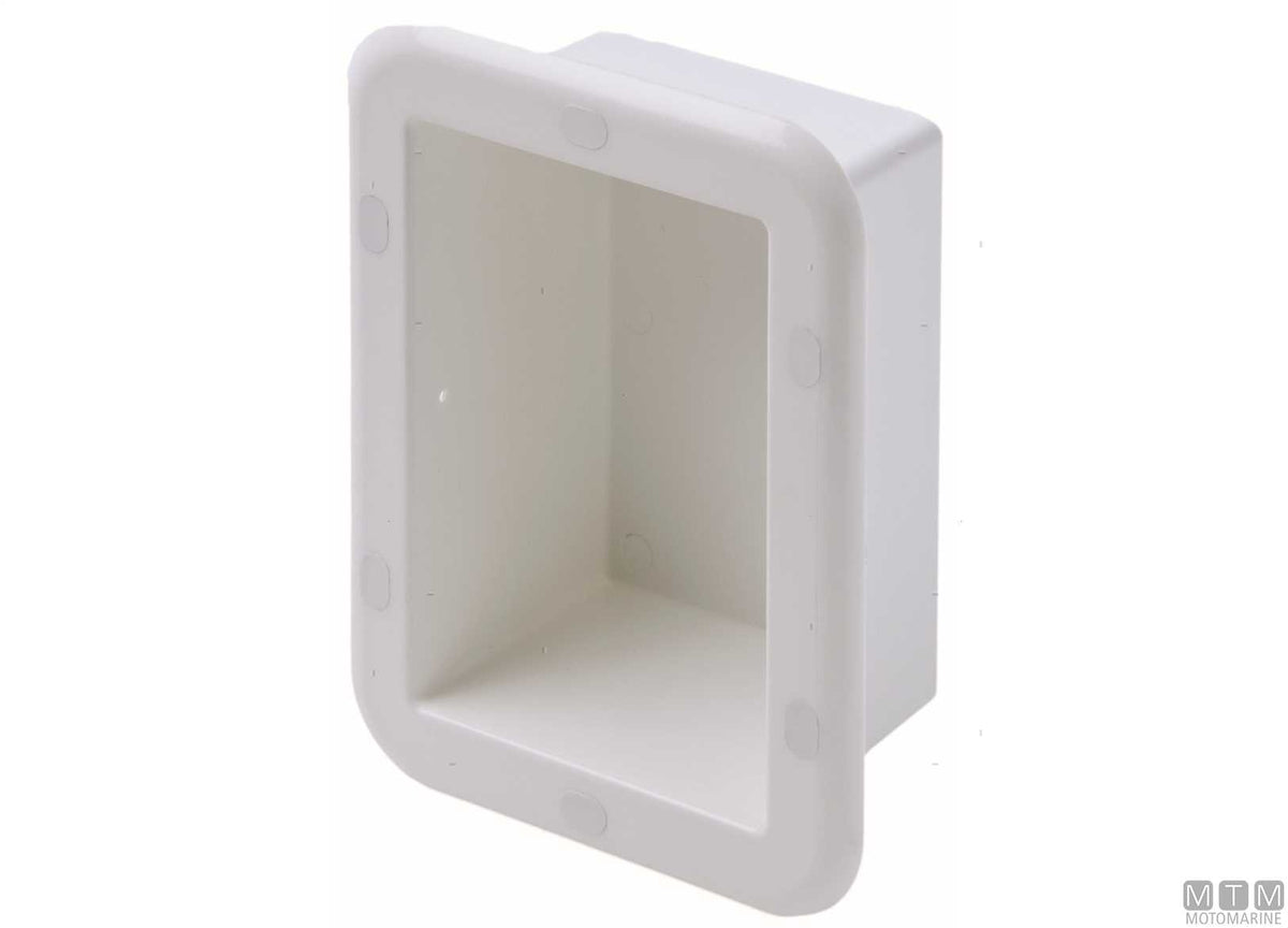 Compact recess with hatch - original photo Motomarine Srl
