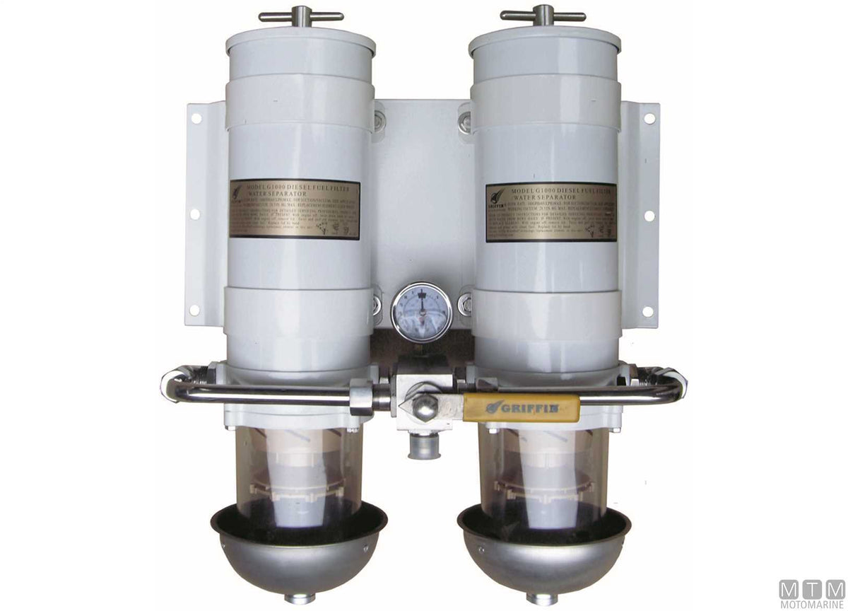 Griffin GTB681S4MA double centrifugal diesel filter - original photo Motomarine Srl