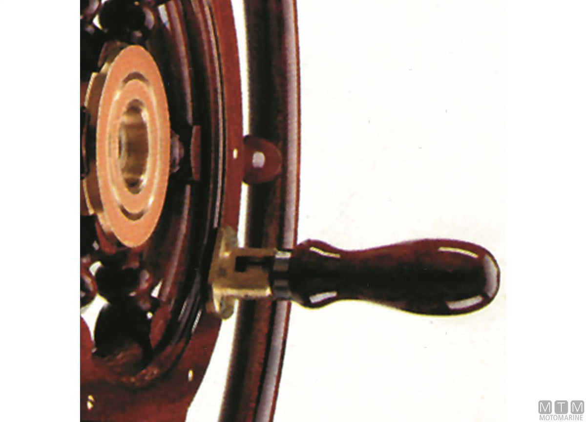 Folding handle with clamp for steering wheels - original photo Motomarine Srl
