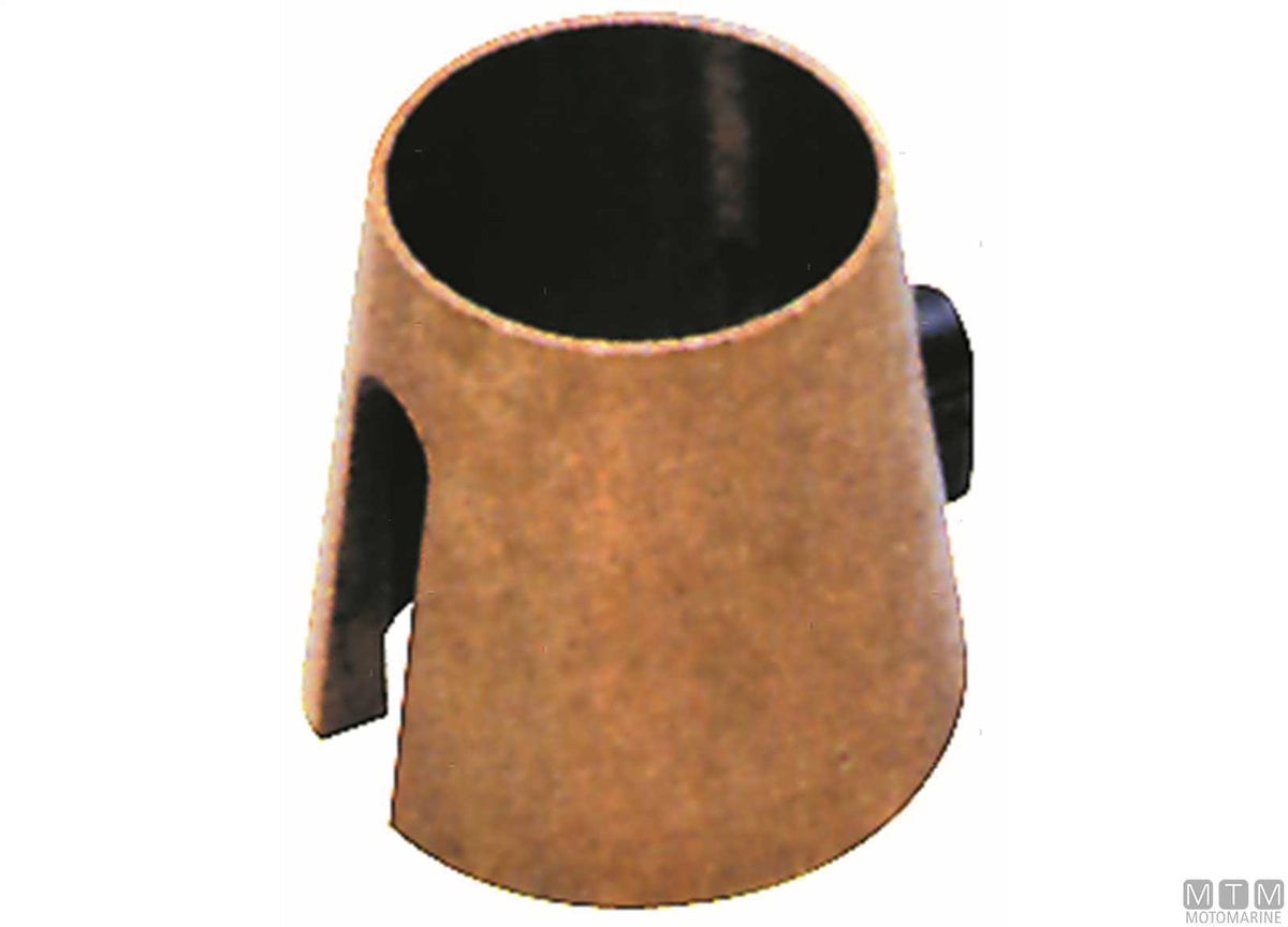 Hub cover for steering wheels >700 mm polished brass - original photo Motomarine Srl