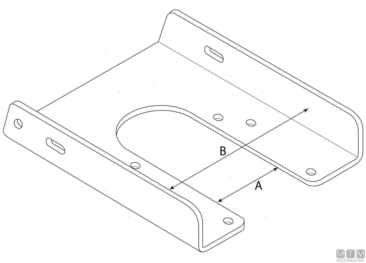 Davis Happy Troller trolling plate for engines from 50 to 250 HP - original photo Motomarine Srl